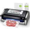 Bonsenkitchen Vacuum Sealer Machine, Globefish Technology for Perfect Vacuum Sealing,