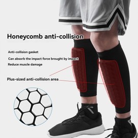 Kumosaka Shin Guards, Soccer, Football, Boxing - Black, Medium