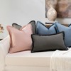 ZWJD Pillow Covers 20x20 Set of 2 Dusty Pink Throw