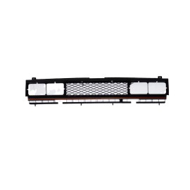Perfit Liner Black Grille Grill with Red Molding Trim Fit 1983-1986 Nissan Datsun 720 Truck