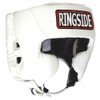Ringside Competition-Like Boxing Headgear with Cheeks, White, Small