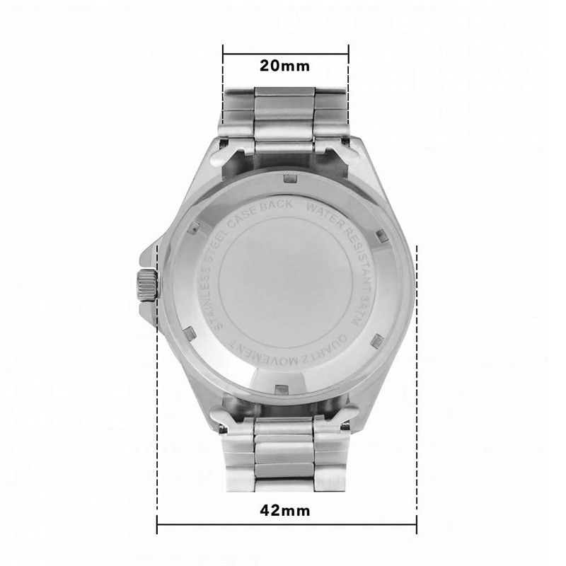 Toff London Large His Darts Watch White Men's Watch 42