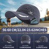 Gvatasz Quick Drying Baseball Cap Performance Running Hat Summer Sun