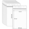 Portatarjetas de Identificación, Utilizado para Identificación de Trabajo, Plástico Transparente,