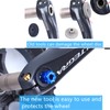 VrotQyn 2-Pack Crank Adjusting Cap Set with Bike Crank Removal