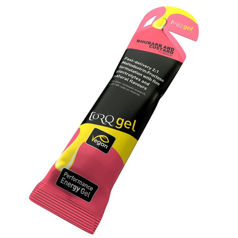 TORQ Unisex Tqngrc Gel Rhubarb and Custard, Black, x 15