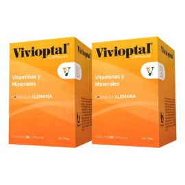 Pack 2 Vivioptal Multivitamínico 105 Cápsulas Ctc