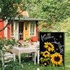 DMERBYL Sunflower Garden Flag 12 x 18 Inch Double Sided
