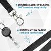 Retractable Badge Holder Lanyard with Retractable id Badge Holder with