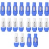 Smallterm 20pcs 3 Pin Powercon Plug NAC3FCA NAC3FCB Speakon Plug