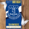 everton fc, generic, football card