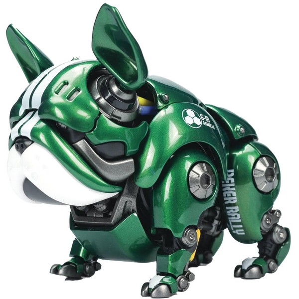 HWJ RAMBLER Mechable Dog [Green] Non-Scale PVC & ABS Painted Action Figure