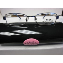 Phoebe Couture  Eyeglass Frames P232   BLUE  48-16-130 With  Case New
