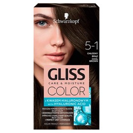 Schwarzkopf Gliss Color Hair Colour Cream 5-1 Cool Brown 142ml