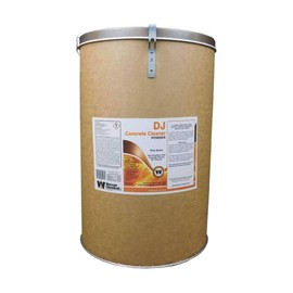 DENCO DISTRIBUTING, INC. DJ Floor Cleaner - 50LB Drum - Cleans Concrete - Grease - Oil - Dirt - Dissolves - Loosens