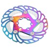 Mountain Bike TitaniumPlated Cooling Disc Brake Rotor 6 Nails Cycling