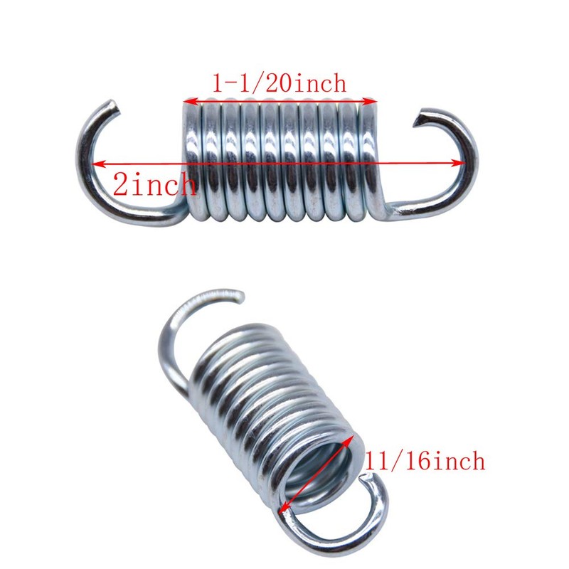 Yoogu 2inch (10Turn) Replacement Furniture Mechanism Extension Tension Springs for