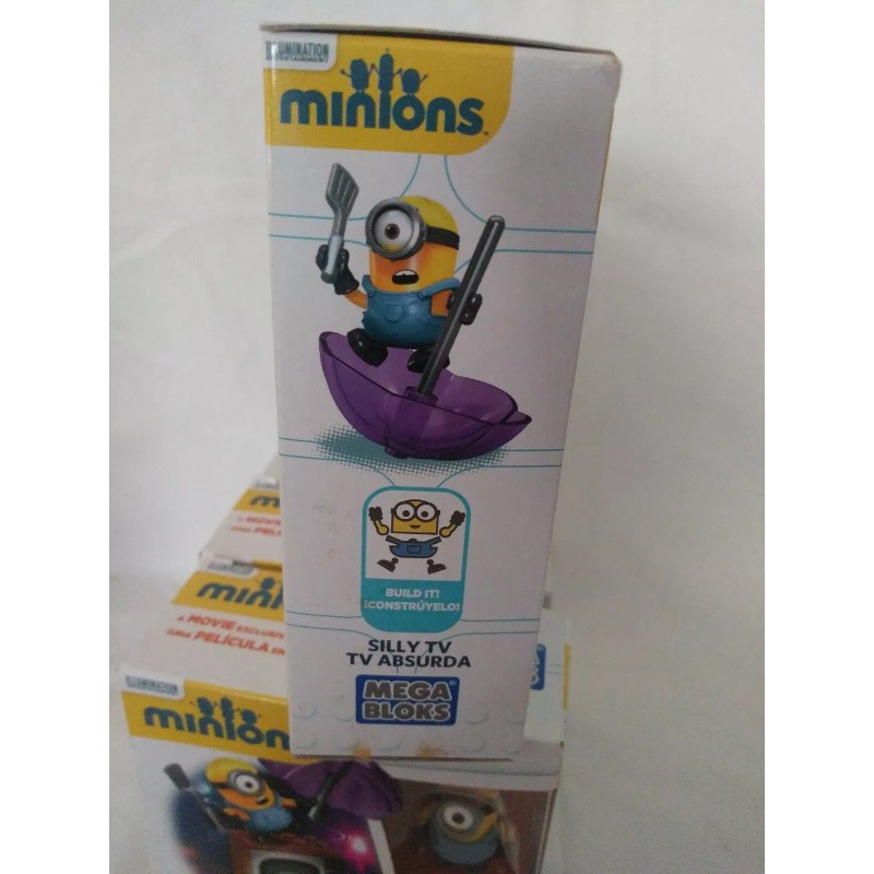 MEGA Minions Mega Bloks Silly TV 37 Pcs. 2015 MEGA