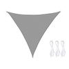 Hitopin 1 x Triangle Parasol Canopy, Triangular Sun Shade, Waterproof