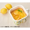 YJ-816 Plune Enameled Multi-Square Pot, Apples Size: Approx. W 7.0