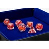 FanRoll by Metallic Dice Games Dragon StormTM Inclusion Resin Dice