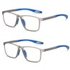 JOON-joon Reading Glasses Men 2 Pairs Sports Style Comfortable and