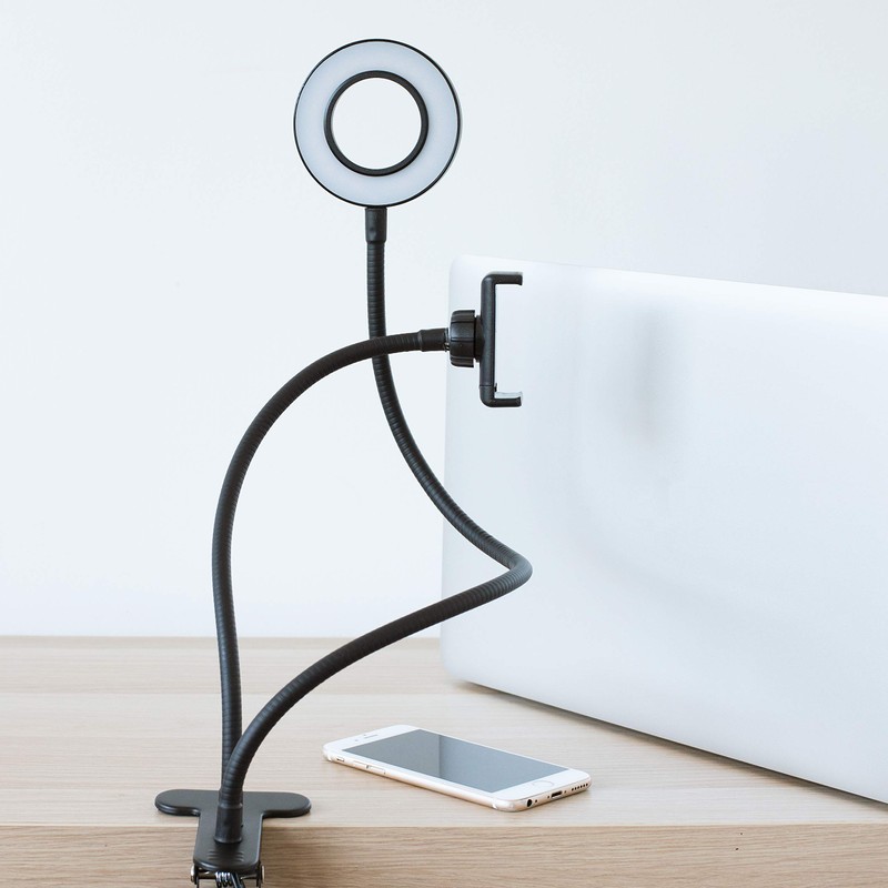 ThumbsUp! Vlogging Light Selfie Ring Light Smartphone Holder