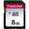 4X Transcend 8GB SDHC Memory Card + Memory Card Holder