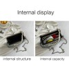 TQUXNGA Crossbody Bag, Purse, Handbag, Purse with Detachable Chain, Pearl