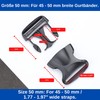 Your Day Mate Buckle for Webbings, Made of Hard Plastic,