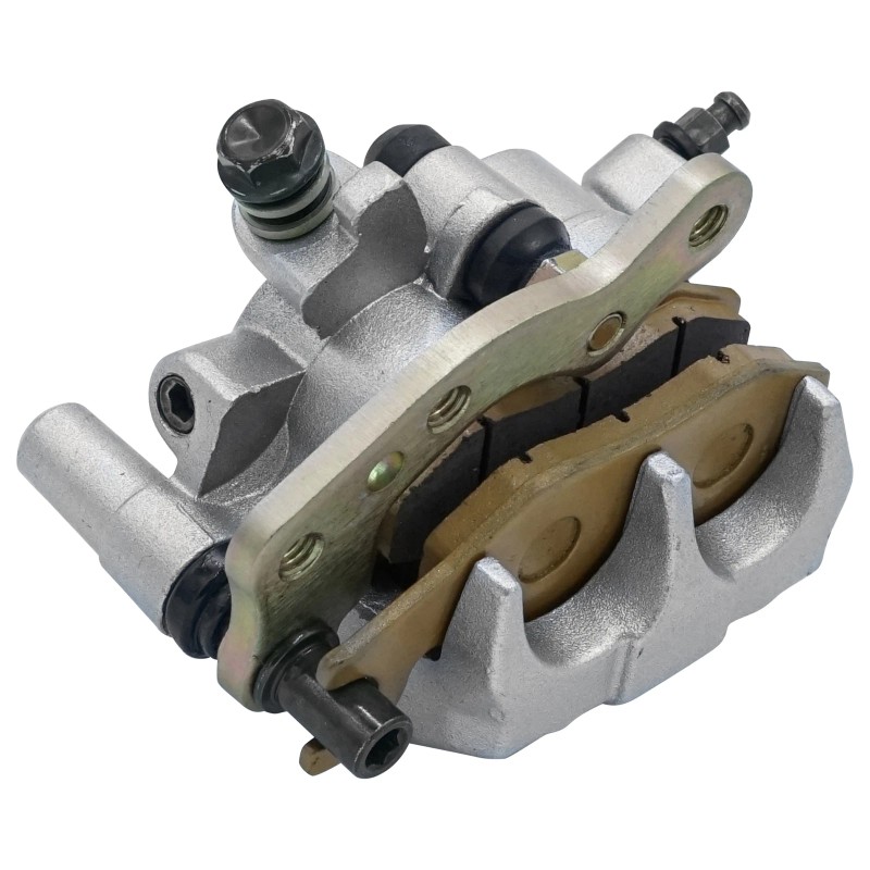 Caltric Front Right Brake Caliper w/Pad for Kawasaki Brute Force