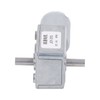 Double Shaft DC Gear Motor 25kg.cm 12mm Self Locking Reversible