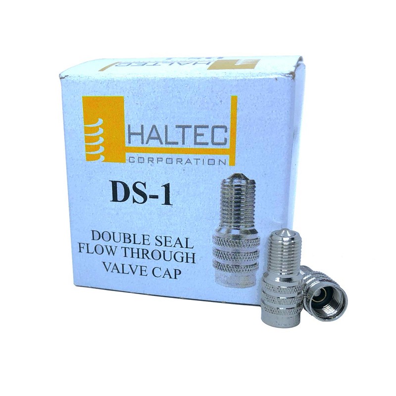 Haltec Pack of 20 Double Seal Inflate Through Valve caps