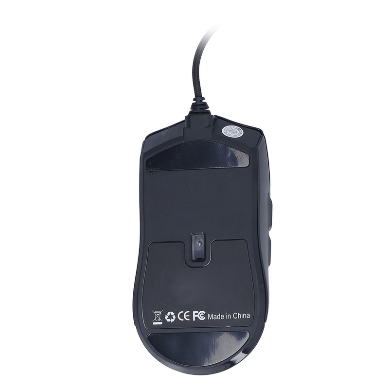 RGB Gaming Mouse 7200DPI USB Mouse Wired 6 Keys ABS