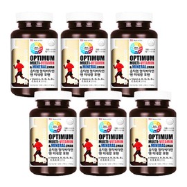 Men's multivitamin 6 minerals iron zinc copper selenium iodine copper selenium chromium manganese large capacity / 남성 멀티비타민 미네랄 6개 철분 아연 구리 셀레늄 요오드 구리 셀레늄 크롬 망간 대용량