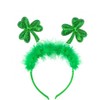 LKQBBSZ St Patrick's Headband Green Shamrock Clover Lucky Headbands for