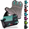 Cycling Gloves (Gray - Half Finger, X-Large)