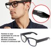 Smart Sunglasses Multifunctional Wireless Bluetooth Sunglasses for PC Laptop ComputerWhite