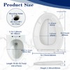 Quiet-Close Elongated Toilet Seat, Heavy Duty Toilet Seat Cover Comfort
