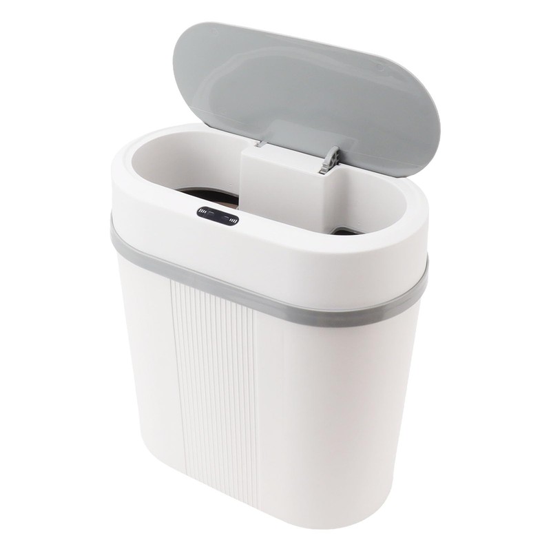 Leapiture 12L Trash Can, Car Sensor Trash Can, Hands-Free Trash