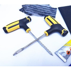 PowerMag TORO MOTORCYCLE CAR VAN TUBELESS TYRE PUNCTURE REPAIR KITS TIRE TOOLS EMERGENCY HEAVY DUTY