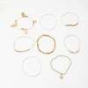 fxmimior 8 Pcs Boho Women Shell Ankle Bracelets Summer Beach
