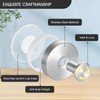 HYSDFCAZM Stainless Steel Glue-Free Suction Cup Hooks, Waterproof & Rustproof,