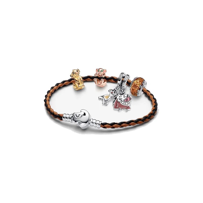 Brazalete Pulsera De El Rey Leon + Charm De Regalo