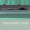 SuperDi R Panel Metal Roof Foam Closure Strips 9" Fits