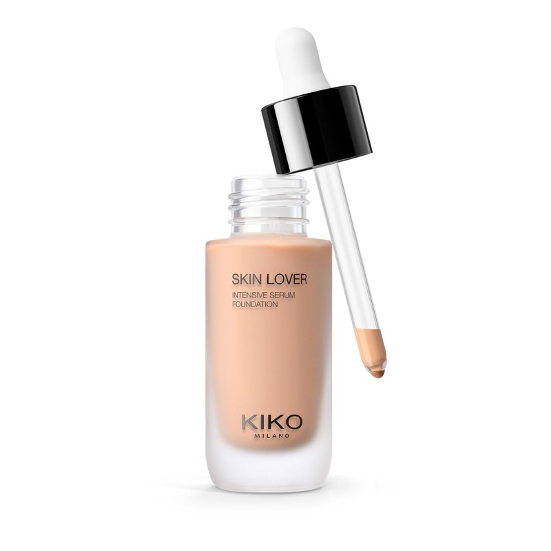 KIKO Milano Skin Lover Intensive Serum Foundation 3NG, Feuchtigkeitsspendende Serum-Foundation