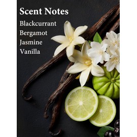 PUREAMOR ROMAN Blossom Vanilla Perfume for Women, Cozy Floral Jasmine & Sweet Vanilla Fragrance, Long Lasting Extrait de Parfum, Advanced Fragrance Travel Size 0.7 oz/20ml Perfume Spray