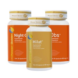 Trio Obs, Hilat & Night Grss Power Golden 3 Productos