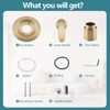 Ultrimkit Shower Trim Kit Replacement for 13/14 Series, Shower Cover