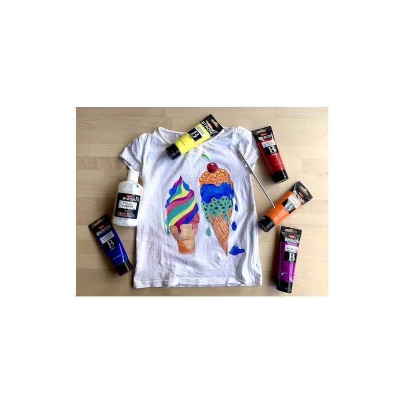 Jasart Byron Fabric Medium Acrylic Paint, 250 ml